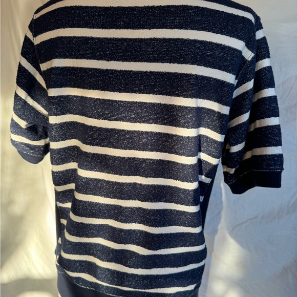 The Gigi ~ Blue and white striped T-shirt - Picture 6 of 10